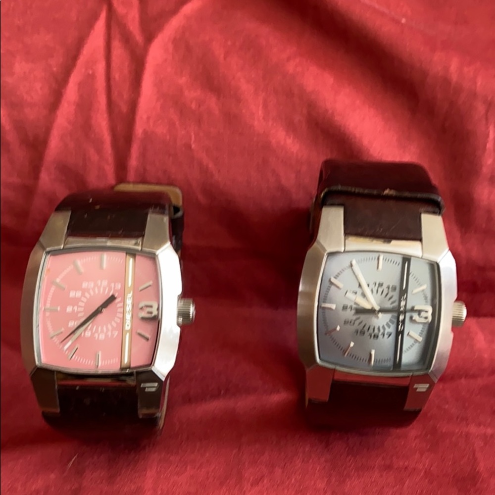 His and hers diesel watch
